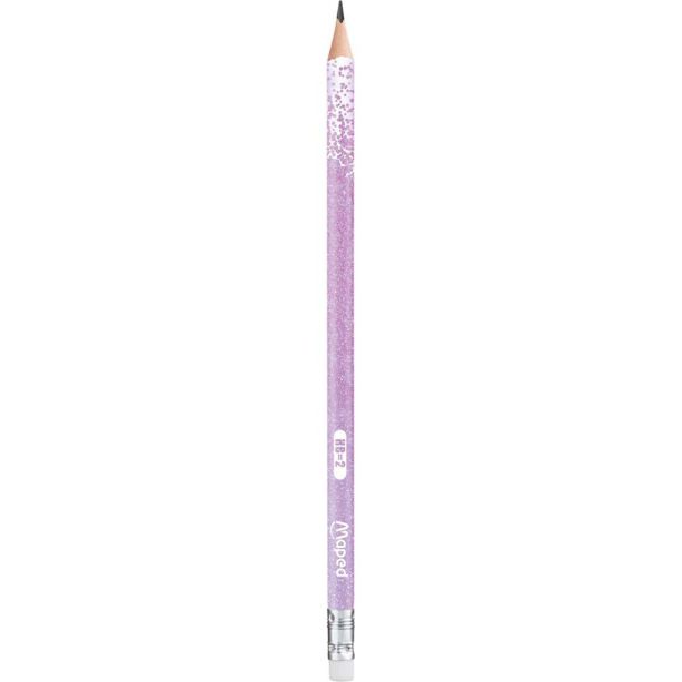 NAVADNI SVINČNIK MAPED GLITTER HB, RAZLIČNE BARVE