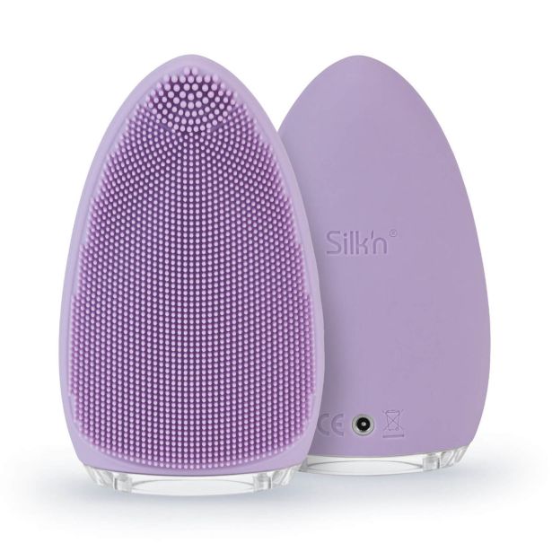 APARAT ZA NEGO TELESA SILK'N ŠČETKA ZA ČIŠČENJE OBRAZA PURPLE