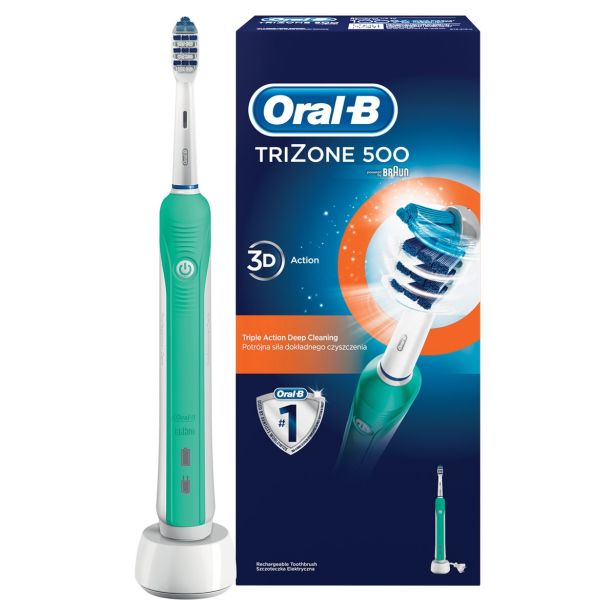 ELEKTRIČNA ZOBNA ŠČETKA ORAL-B TRIZONE 500