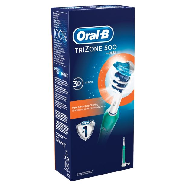 ELEKTRIČNA ZOBNA ŠČETKA ORAL-B TRIZONE 500