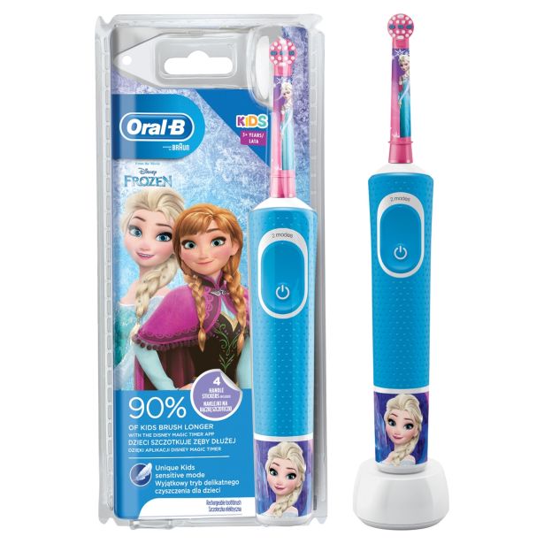 ELEKTRIČNA ZOBNA ŠČETKA ORAL B VITALITY KIDS D100 FROZEN