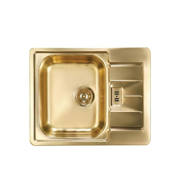 NERJAVNO POMIVALNO KORITO ALVEUS MONARCH LINE 60, BRONZE 615X500 MM