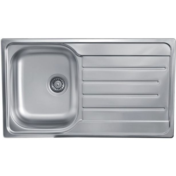 NERJAVNO POMIVALNO KORITO SINK SOLUTION MONZA SET Z ARMATURO