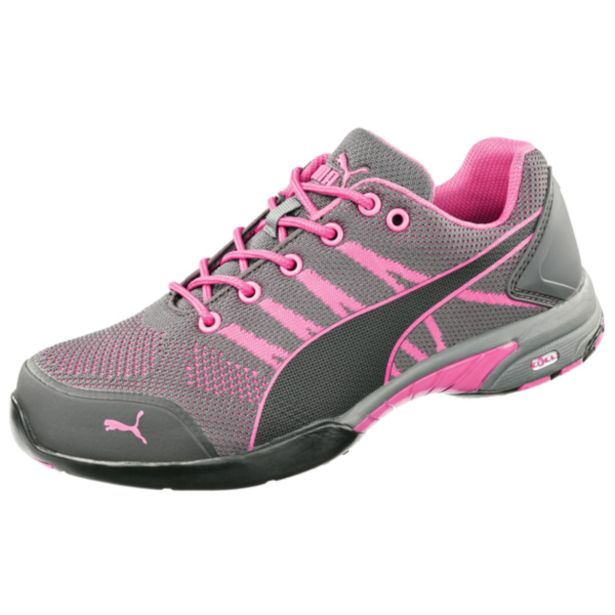 NIZKI DELOVNI ČEVLJI PUMA CELERITY KNIT PINK ŠT.39 WNS LOW S1 HRO SRC