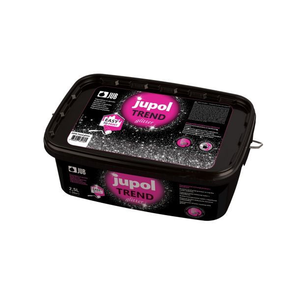 PRIPRAVLJENA BARVA JUB JUPOL TREND GLITTER 2.5 L BLEŠČICE ZA INTERIER
