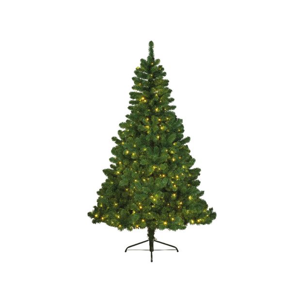 NOVOLETNA JELKA EVERLANDS 180 CM ZELENA Z OKRASKI 260 LUČK, IMPERIAL PINE