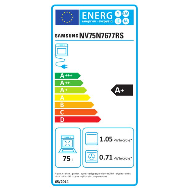 VGRADNA PEČICA SAMSUNG NV75N7677RS/EO