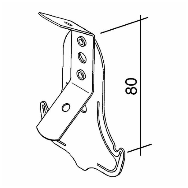 OBEŠALO KNAUF SIDRNO OBEŠ. NASTAV. 80MM BREZ ZAVORE