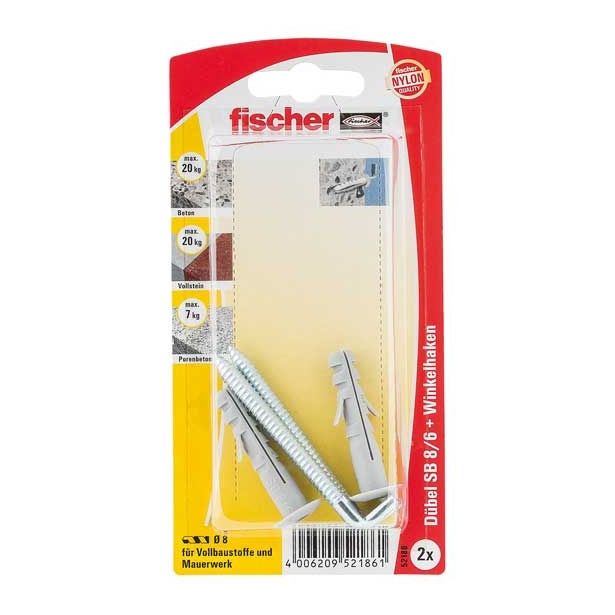 OBEŠALO FISCHER SB 8/6 WH K NV S KAVLJEM