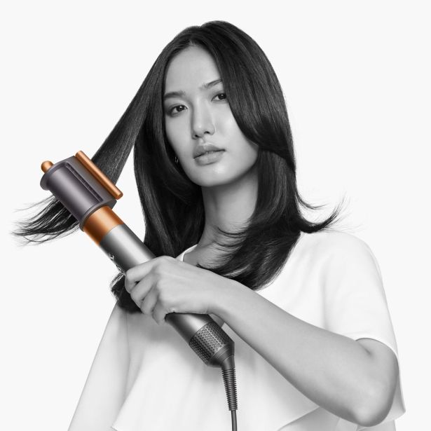 OBLIKOVALEC LAS DYSON AIRWRAP COMPLETE LONG NICKEL/COPPER