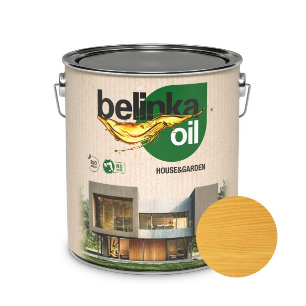 OLJE ZA LES BELINKA OIL HOUSE&GARDEN 201 NATUR 2.5L