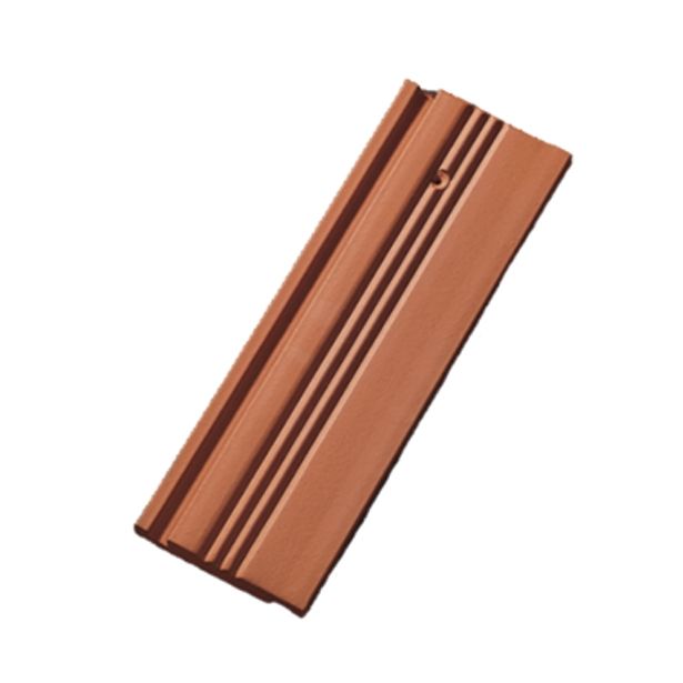 OPEČNI ZAREZNIK TONDACH ZAREZNI BOBROVEC 1/2 11X37 CM, NARAVNO RDEČ