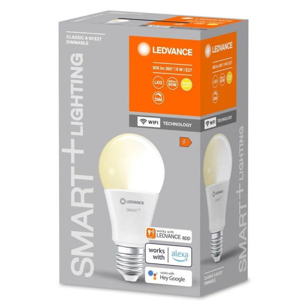 OPREMA ZA SMART SVETILA LEDVANCE A60 9W/827 DIM FR E27 SMART WIFI