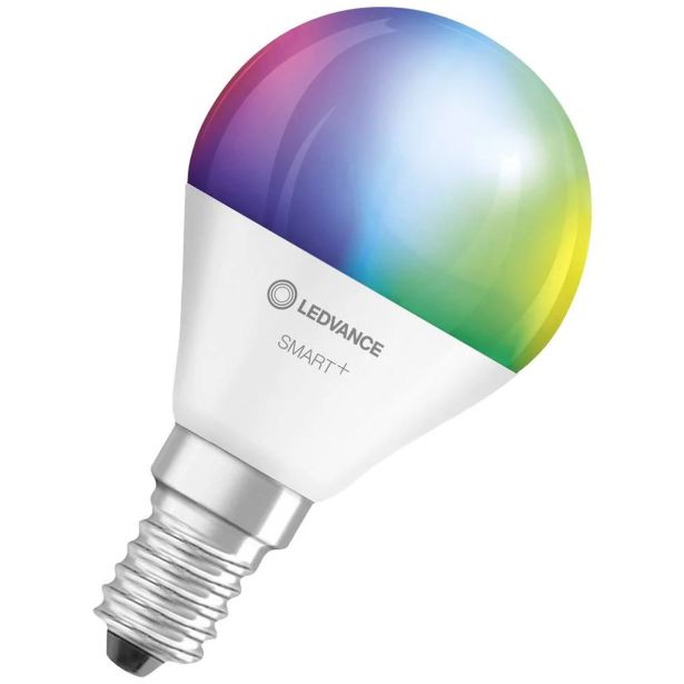 OPREMA ZA SMART SVETILA LEDVANCE P40 4.9W RGBW FR E14 SMART WIFI