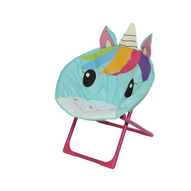OTROŠKI KAMP STOL DECORIS OTROŠKI UNICORN 52X42X48 CM