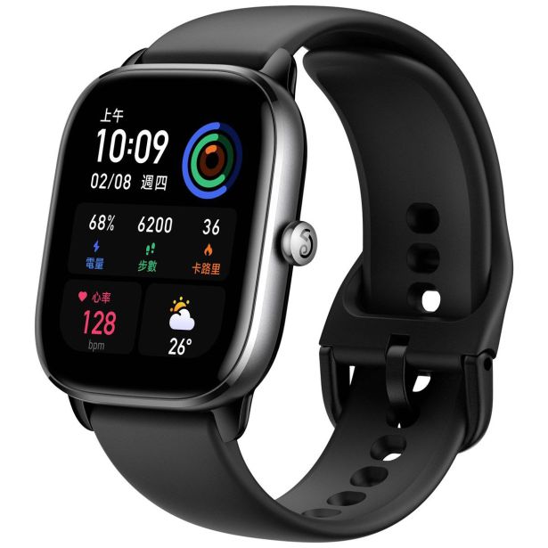 PAMETNA URA AMAZFIT GTS4MINI ČRNA BARVA