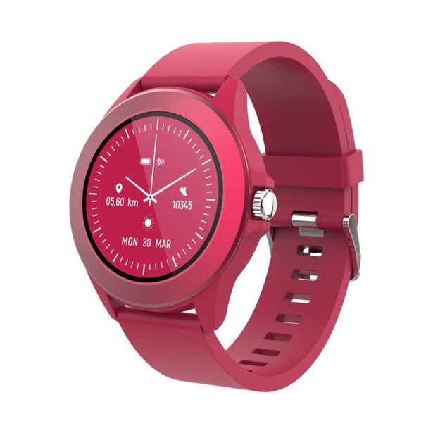 PAMETNA URA FOREVER COLORUM CW-300, RDEČA (XMAGENTA)