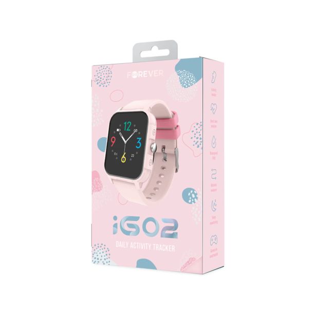 OTROŠKA PAMETNA URA FOREVER IGO2 JW-150 ROZA PINK