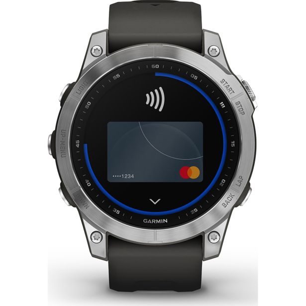 PAMETNA URA GARMIN FENIX 7-SILVER GRAPHITE BAND