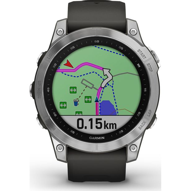 PAMETNA URA GARMIN FENIX 7-SILVER GRAPHITE BAND