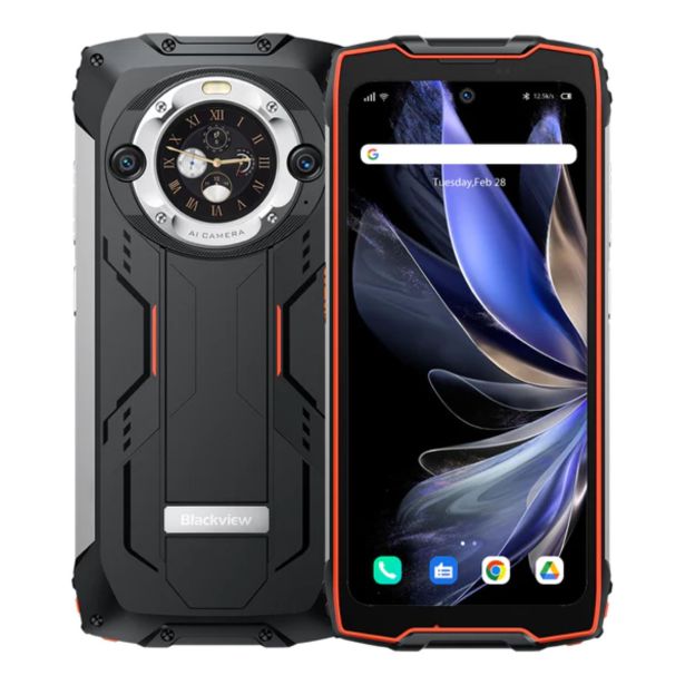 PAMETNI MOBILNI TELEFON BLACKVIEW BV9300PRO 12+256GB ORANŽNA