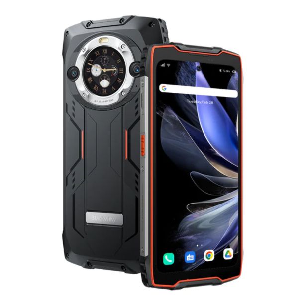 PAMETNI MOBILNI TELEFON BLACKVIEW BV9300PRO 12+256GB ORANŽNA