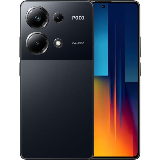 PAMETNI MOBILNI TELEFON POCO M6 PRO 8+256GB ČRN