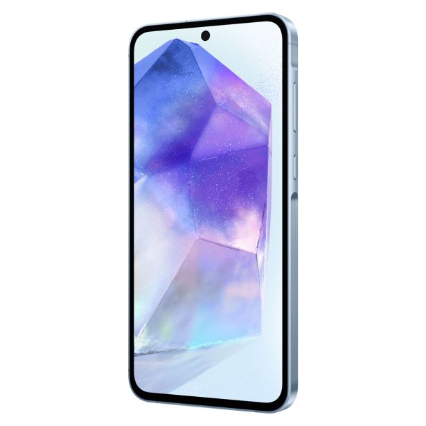 PAMETNI MOBILNI TELEFON SAMSUNG GALAXY A55 5G 128GB IZJEMNA LEDENO MODRA