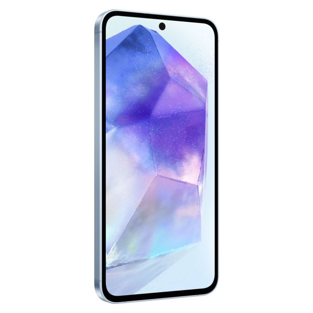 PAMETNI MOBILNI TELEFON SAMSUNG GALAXY A55 5G 256GB IZJEMNA LEDENO MODRA