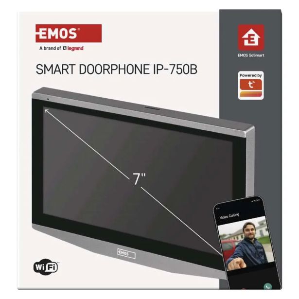 PAMETNI VIDEO DOMOFON EMOS GOSMART DODATNI ZASLON IP-750B ZA IP-750A