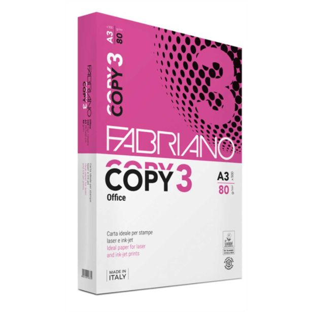PAPIR FABRIANO COPY 3 A3 80 G OFFICE 1/500