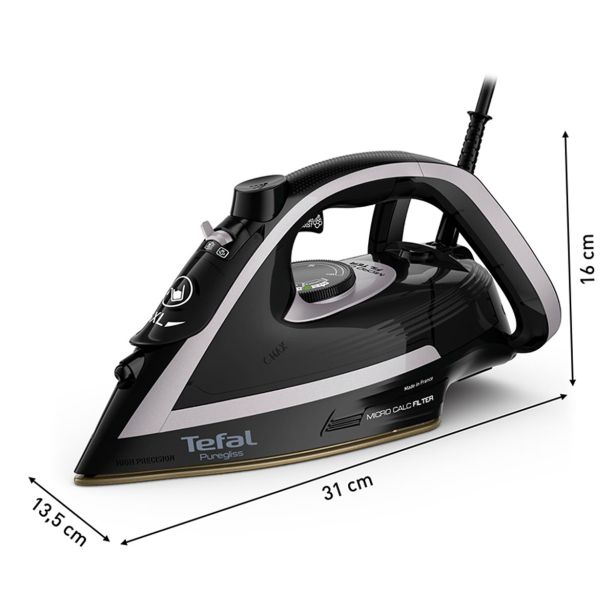 PARNI LIKALNIK TEFAL PUREGLISS, 3000 W, IZHOD PARE 50 G/MIN, UDAR PARE 280 G/MIN, IZJEMNO DRSENJE.