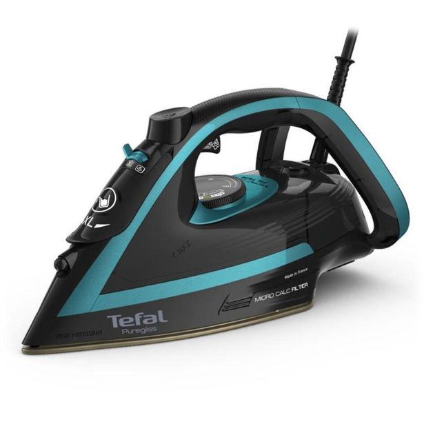 PARNI LIKALNIK TEFAL PUREGLISS, 3000 W, IZHOD PARE 50 G/MIN, UDAR PARE 280 G/MIN, VARNOSTNI SAMODEJNI IZKLOP.