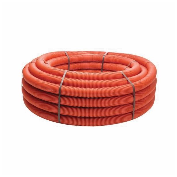 PE DVOSLOJNA KABELSKA CEV STIGMAFLEX STIGMAFLEX FI 160/136 RDEČA KOLUT 25M