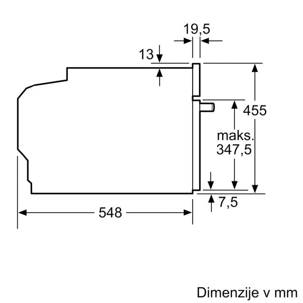 PEČICA Z MIKROVALOVI,PARO BOSCH CMG778NB1 Z MIKROVALOVI
