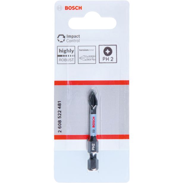 VIJAČNI NASTAVEK KRIŽNI BOSCH PH 2 50 MM 1 KOS IMPACT CONTROL