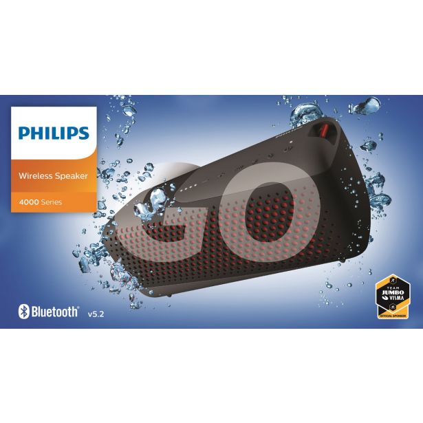 PRENOSNI ZVOČNIK PHILIPS GO TAS4807B