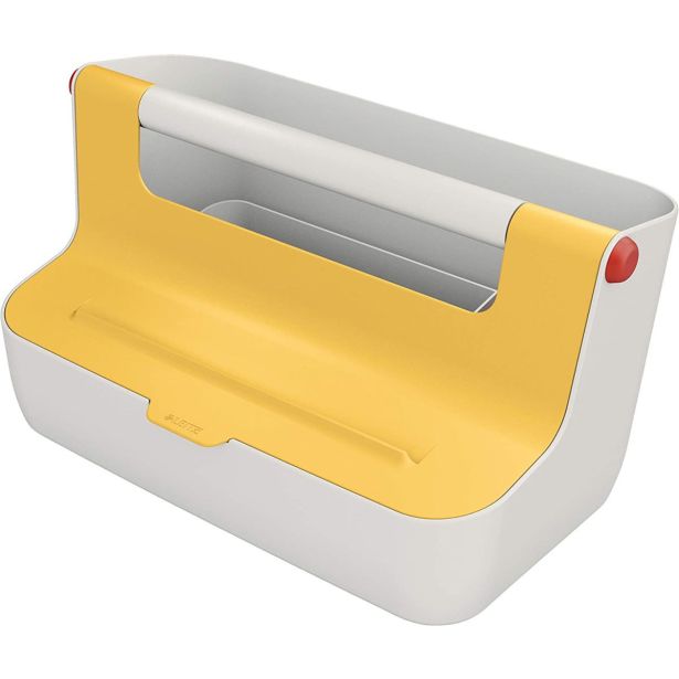 PISARNIŠKI PRIPOMOČKI LEITZ COSY-WOW COSY ORGANIZATOR S POKROVOM RUMEN