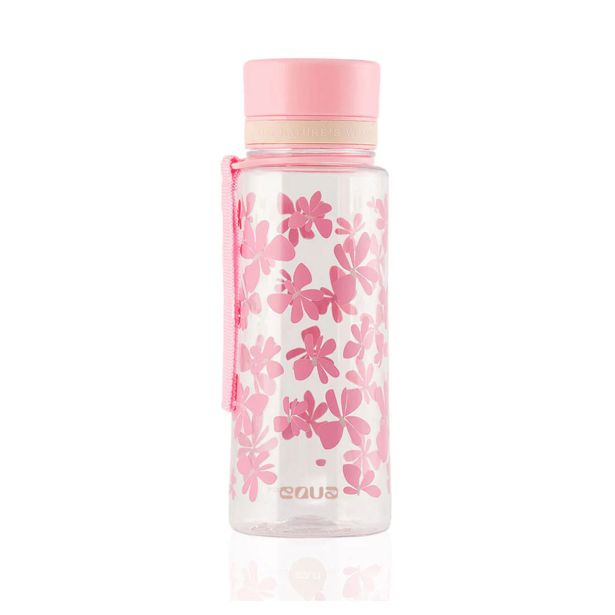 PLASTENKA ZA VODO EQUA THINK PINK 600 ML, BREZ BPA