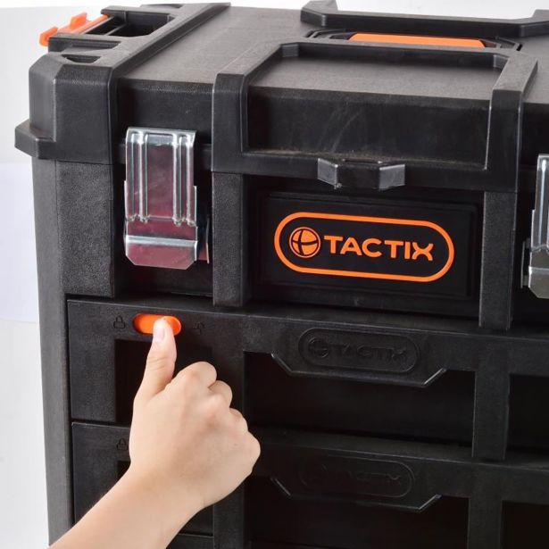 PLASTIČNA KASETA TACTIX 52.8X37.1X39.9 CM HD MODULAR SYSTEM