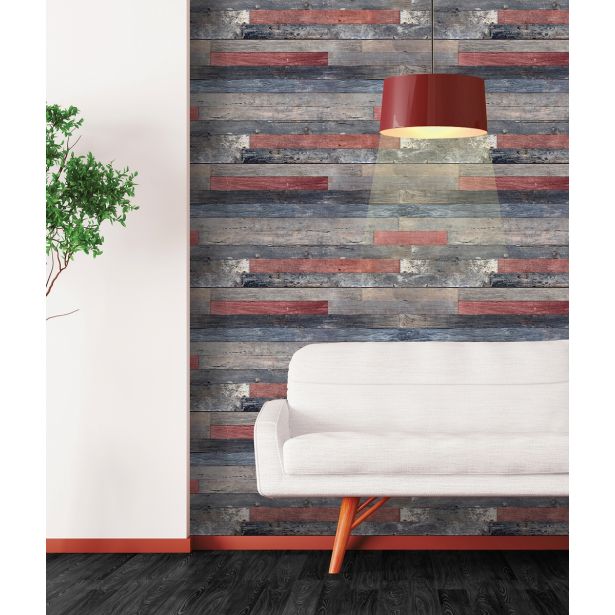 STENSKA OBLOGA POLIMARK LIVING PLASTONDA DECOR COLOR WOOD 50X100 CM