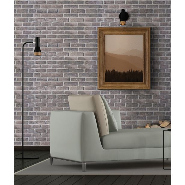 STENSKA OBLOGA POLIMARK LIVING PLASTONDA DECOR LONDON SIVI 50X100 CM