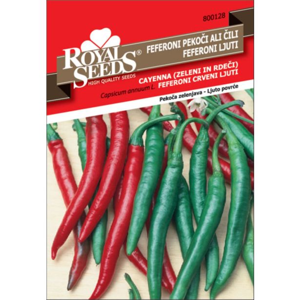 PLODOVKA ROYAL SEEDS FEFERONI CAY. PEK. 128