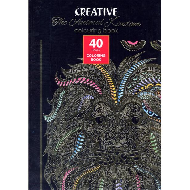 POBARVANKA CREATIVE POBARVANKA CREATIVE ADULT ANIMAL 40 STRANI