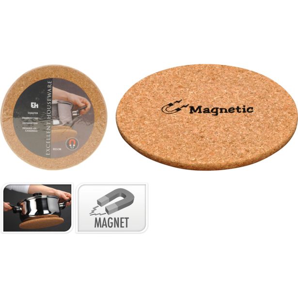 PODSTAVEK ZA VROČO POSODO PLUTA Z MAGNETOM