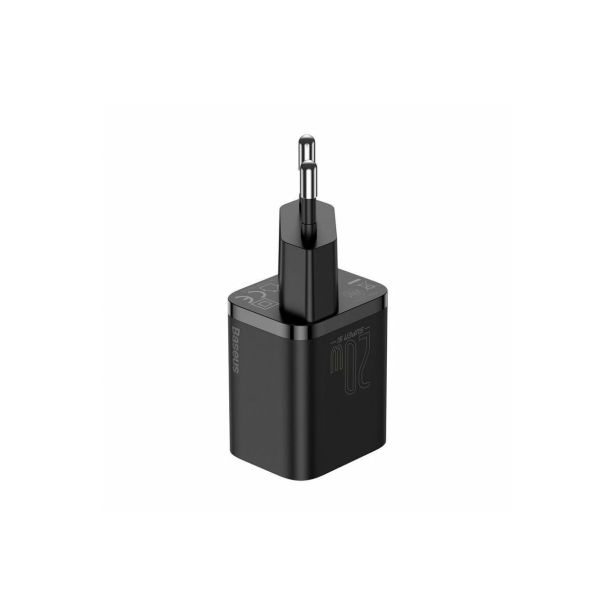 POLNILNIK ZA GSM BASEUS POLNILEC USB-C 20W BASEUS QUICK SUPER SI ČRN
