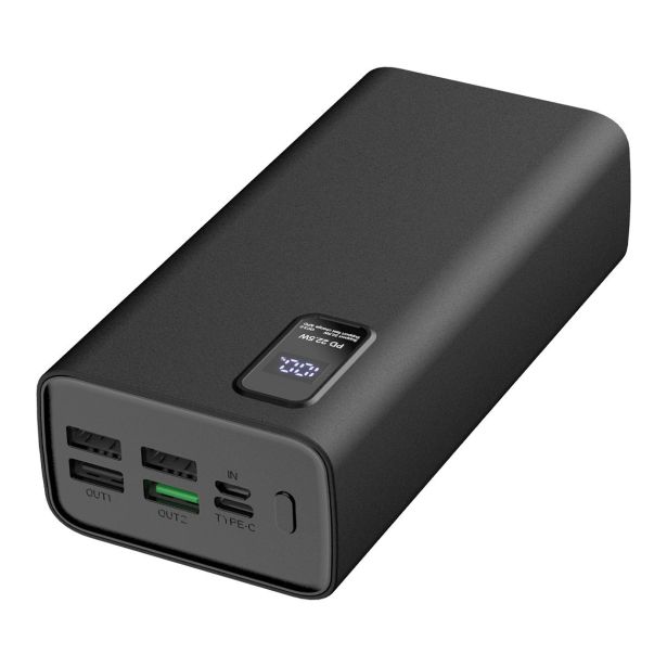POLNILNIK ZA GSM PLATINET PB-PMPB30WQC728B 30.000MAH ČRN