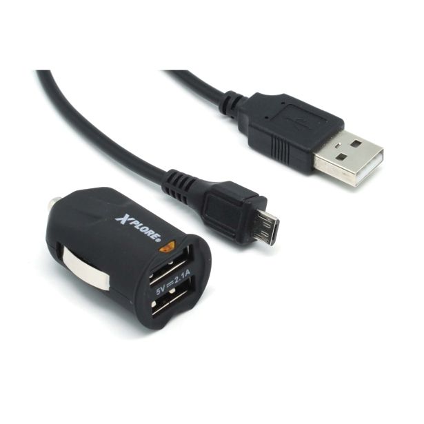 POLNILNIK ZA GSM XPLORE XP240 USB AVTO POLNILEC