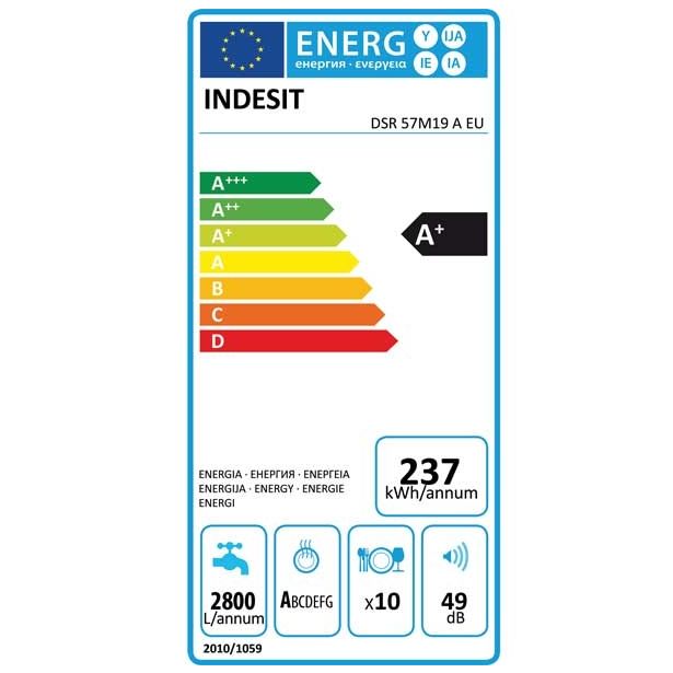 POMIVALNI STROJ INDESIT DSR 57M19 A EU