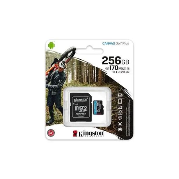 POMNILNIŠKA KARTICA KINGSTON MICRO SDX C 256GB SDCG3/256GB CANVA